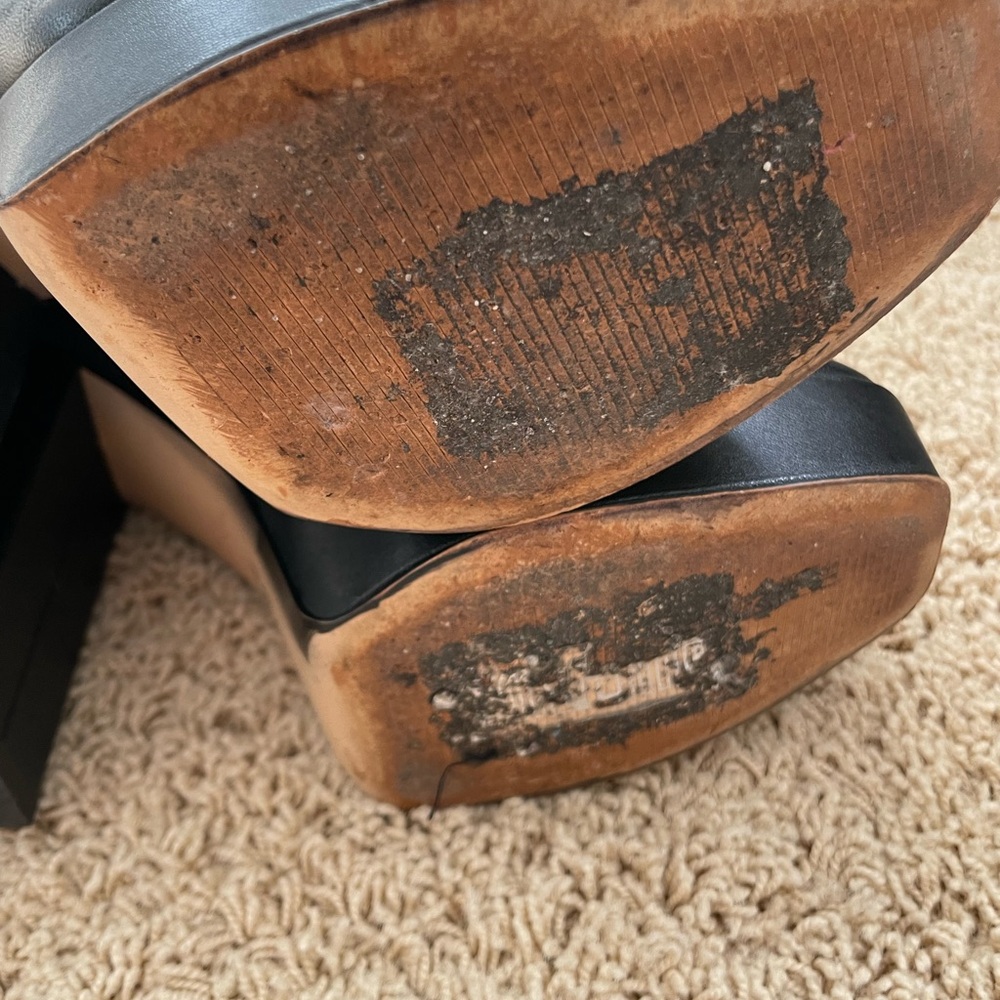 Stuart Weitzman Knee High Platform Party Boots Used 7.5 see description and pics - Picture 17 of 17